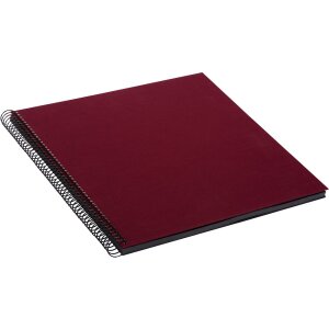 Goldbuch Album spiralny Bella Vista bordeaux 35x30 cm 40 czarnych stron