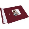 Goldbuch Screw Album Bella Vista bordeaux 30x25 cm 40 białych stron