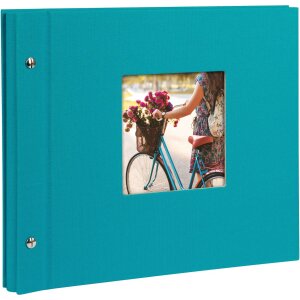 Goldbuch Screw Album Bella Vista turkusowy 30x25 cm 40...