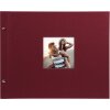 Goldbuch Screw Album Bella Vista bordeaux 39x31 cm 40 białych stron