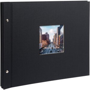 Goldbuch Screw Album Bella Vista czarny 39x31 cm 40...