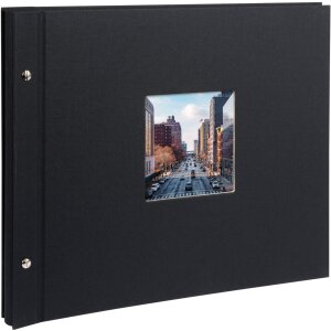 Goldbuch Screw Album Bella Vista czarny 39x31 cm 40...