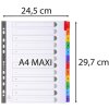 Exacompta Index DIN A4 z 12 zakładkami