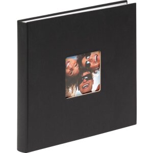 Walther Photo Album Fun 26x25 cm czarny 40 białych stron