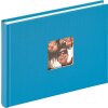 Walther Klein Photo Album Fun ocean blue 22x16 cm 40 białych stron