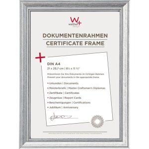 Walther Picture Frame Lounge silver 21x29,7 cm...