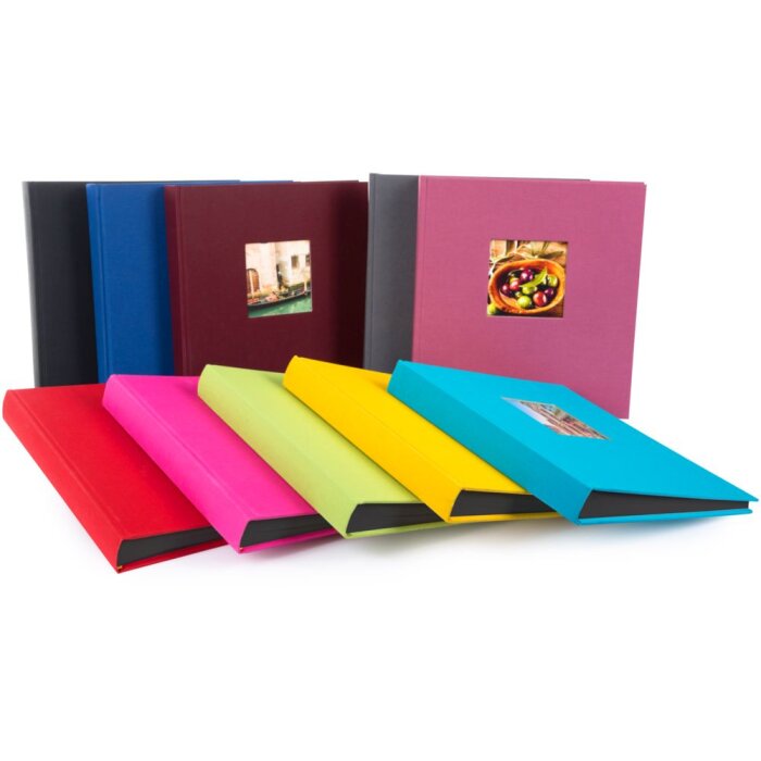 Album fotograficzny Bella Vista assorted black pages 30x31 cm