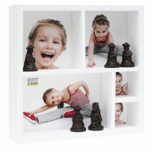 Photo Box biały 5 zdjęć 20x20 cm