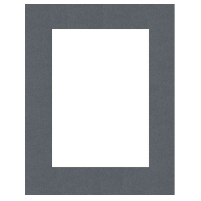 Passepartout 15x21 cm - 10x15 cm Grigio Scuro