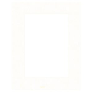 Passepartout 42x59,4 cm - 30x45 cm Bianco Naturale