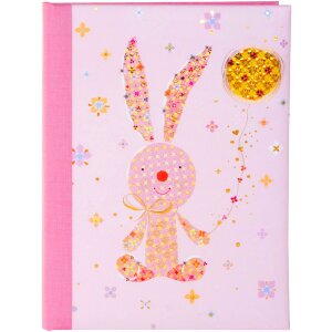 Goldbook Baby Diary Bunny różowy 21x28 cm 44...