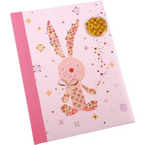 Goldbook Baby Diary Bunny różowy 21x28 cm 44...