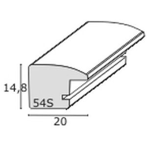 Drewniana rama Deknudt S54SH