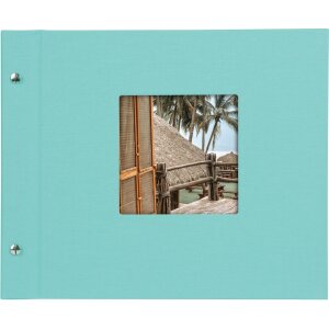 Album śrubowy Bella Vista Trend 30x25 cm sw strony aqua