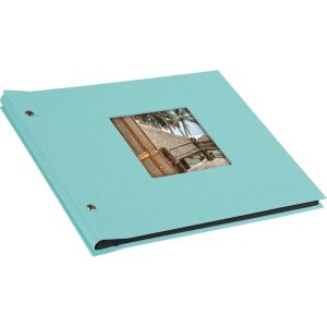 Album śrubowy Bella Vista Trend 30x25 cm sw strony aqua