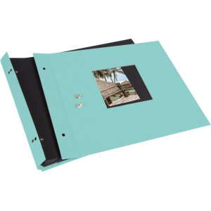 Album śrubowy Bella Vista Trend 30x25 cm sw strony aqua