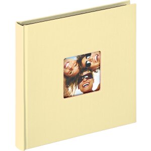 Walther Photo Album Fun cream 18x18 cm 30 stron czarny