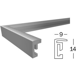 Ramka plastikowa New Lifestyle a2 czarna 42x59,4 cm