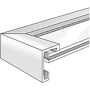 Nielsen Rama aluminiowa C2 15x20 cm biała błyszcząca