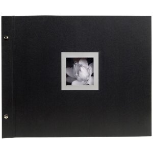 Exacompta Screw Photo Album Ceremony 37x29 cm 40 czarnych...