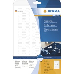 herma ring labels a4 bialy 49x10 mm papier matowy...