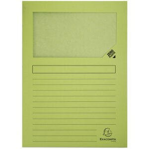 Pakiet 25 Folder Window120g 22x31cm Assorted Pastel