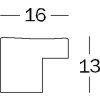 Ramka na zdjęcia Konstrukcja 13x18 cm srebrna