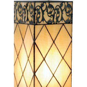 Lampa stołowa TIFFANY TIFFANY - 18x45 cm naturalna