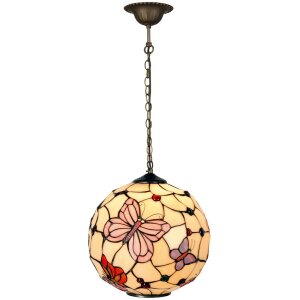 5LL-1169 Lampa wisząca Tiffany Ø 30x30 cm