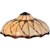 Lampa Tiffany Abażur 51x21 cm beżowy