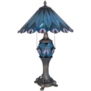 LumiLamp 5LL-5829 Lampa stołowa Tiffany Ø 40x65 cm...