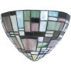 Lampa ścienna TIFFANY kolorowa - 5LL-5844 Clayre Eef