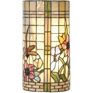 LumiLamp 5LL-8825 Lampa ścienna Tiffany 20x11x36 cm...