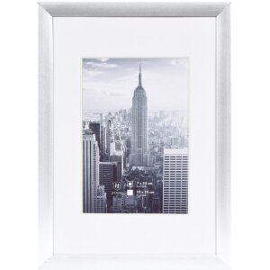 Ramka na zdjęcia Aluminiowa ramka Manhattan 10x15 cm srebrna