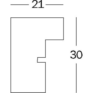 Rama drewniana Stockholm buk 20x30 cm
