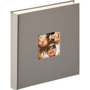 Walther Jumbo Photo Album Fun szary 30x30 cm 100 bialych...