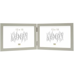 Ramka podwójna drewno szare 10,0 x15,0 cm S68FV...