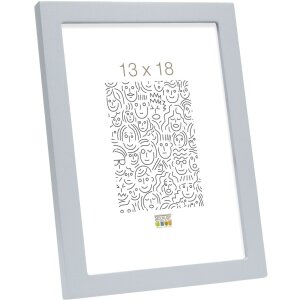 Ramka na zdjęcia srebrna S68FD1 drewno 15,0 x20,0 cm