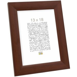 Ramka na zdjęcia drewno brązowe 20,0 x20,0 cm S53GH