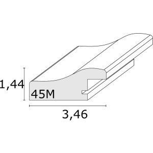 Ramka na zdjęcia biała plastikowa 10,0 x15,0 cm S45MF