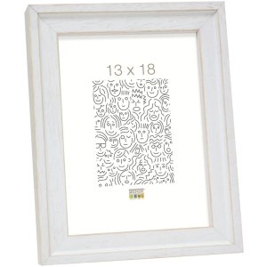 Ramka na zdjęcia drewno białe 30,0 x30,0 cm S45ES