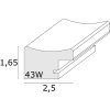 Ramka na zdjęcia kolor dąb tworzywo sztuczne 13,0 x18,0 cm S43WF