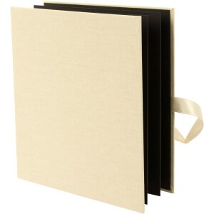 Folder Leporello Linum beige