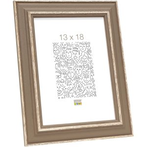 Ramka na zdjęcia drewno beżowe 30,0 x45,0 cm S221F