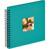 Walther Album spiralny Fun petrol green 26x25 cm 40 czarnych stron