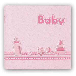 Album dziecięcy Bebe 24x24 cm różowy