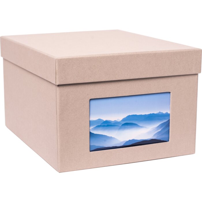 xl Photo Box Kandra 700 zdjecia 13x18 cm taupe