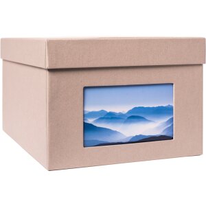 xl Photo Box Kandra 700 zdjecia 13x18 cm taupe