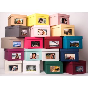 XL Photo Box Kandra 700 zdjęć 13x18 cm rosso