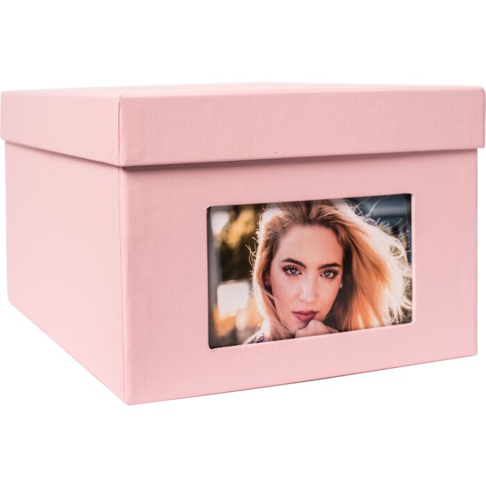 XL Photo Box Kandra 700 zdjęć 13x18 cm flamingo